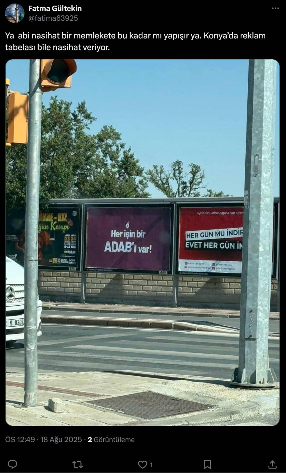 Gizemli reklam Konya’yı ikiye böldü 16